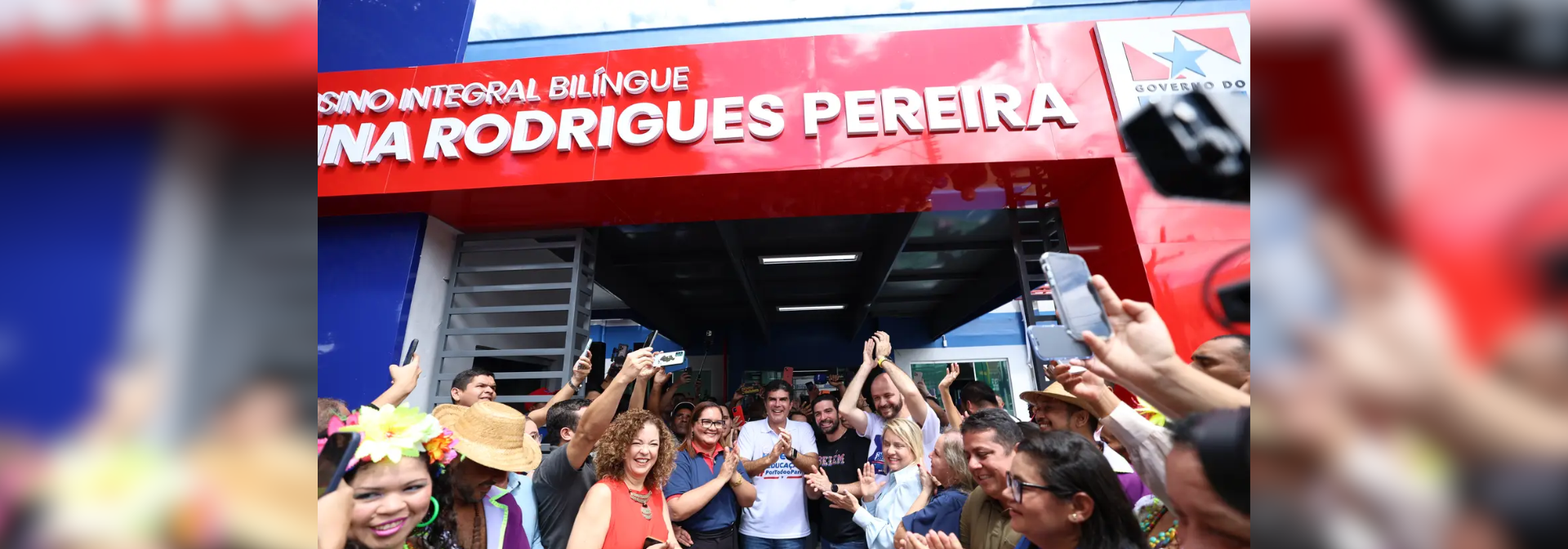 notícia: Governo entrega, em Icoaraci, a primeira escola bilíngue do Estado